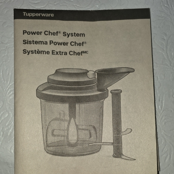 Tupperware Power Chef System - Red - Picture 2 of 7